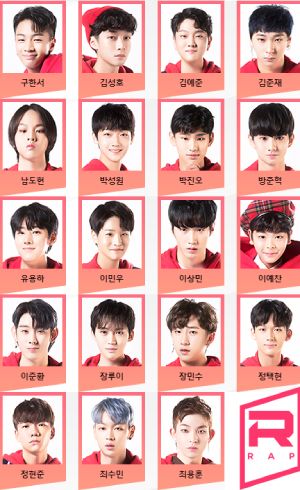 Under Nineteen] Rap Team Contestants Profile]